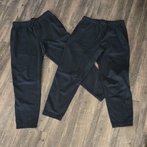 Bundle of 2 Men's Nike Unlimited Fleece Joggers Small Black Dri Fit